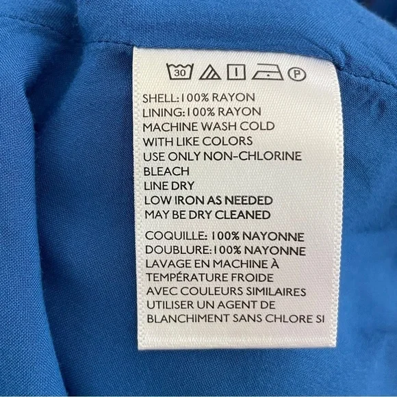 Ecote Urban Outfitters Gigi Blue and White Sleeveless T Back Mini Dress Size XS - Picture 15 of 15